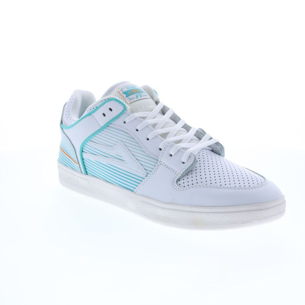 Lakai Mens Telford Low White Shoes (NWT) - Picture 2 of 7